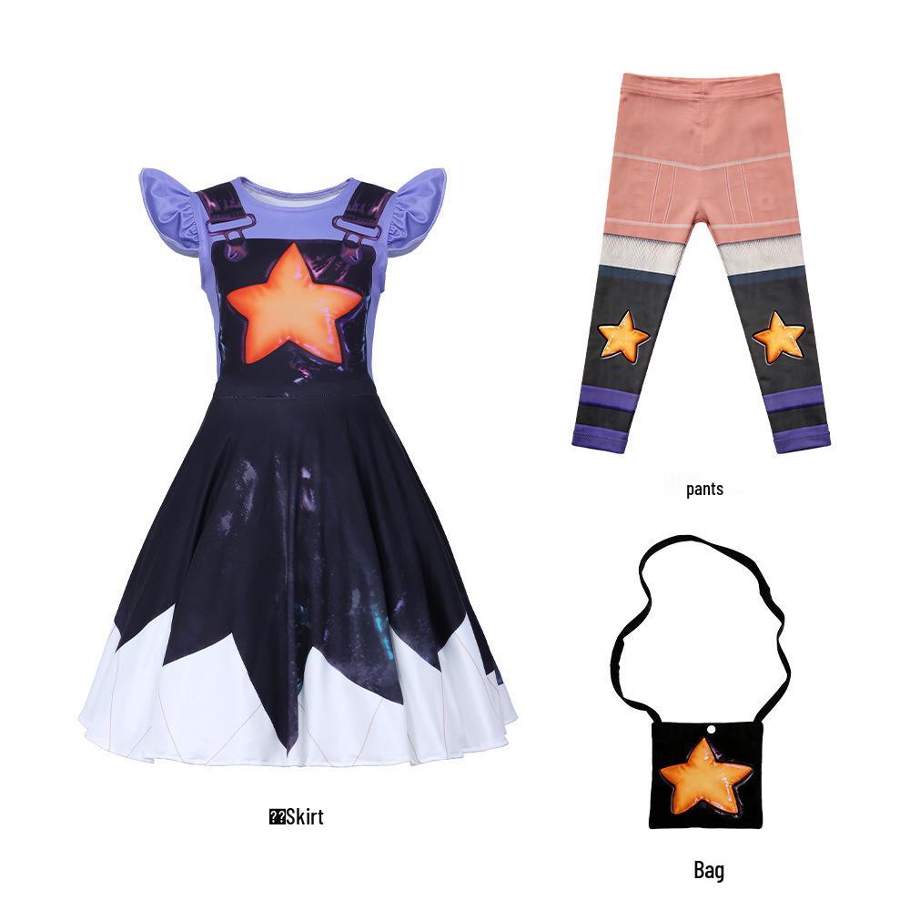Bobi Time Lily Fledermausärmel Mädchen Cosplay Kleid