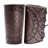 Gauntlet Wristband PU Leather Medieval Vambrace Arm Guards Archery Bracer Viking Wrist Guard Men Women Fancy Dress Props