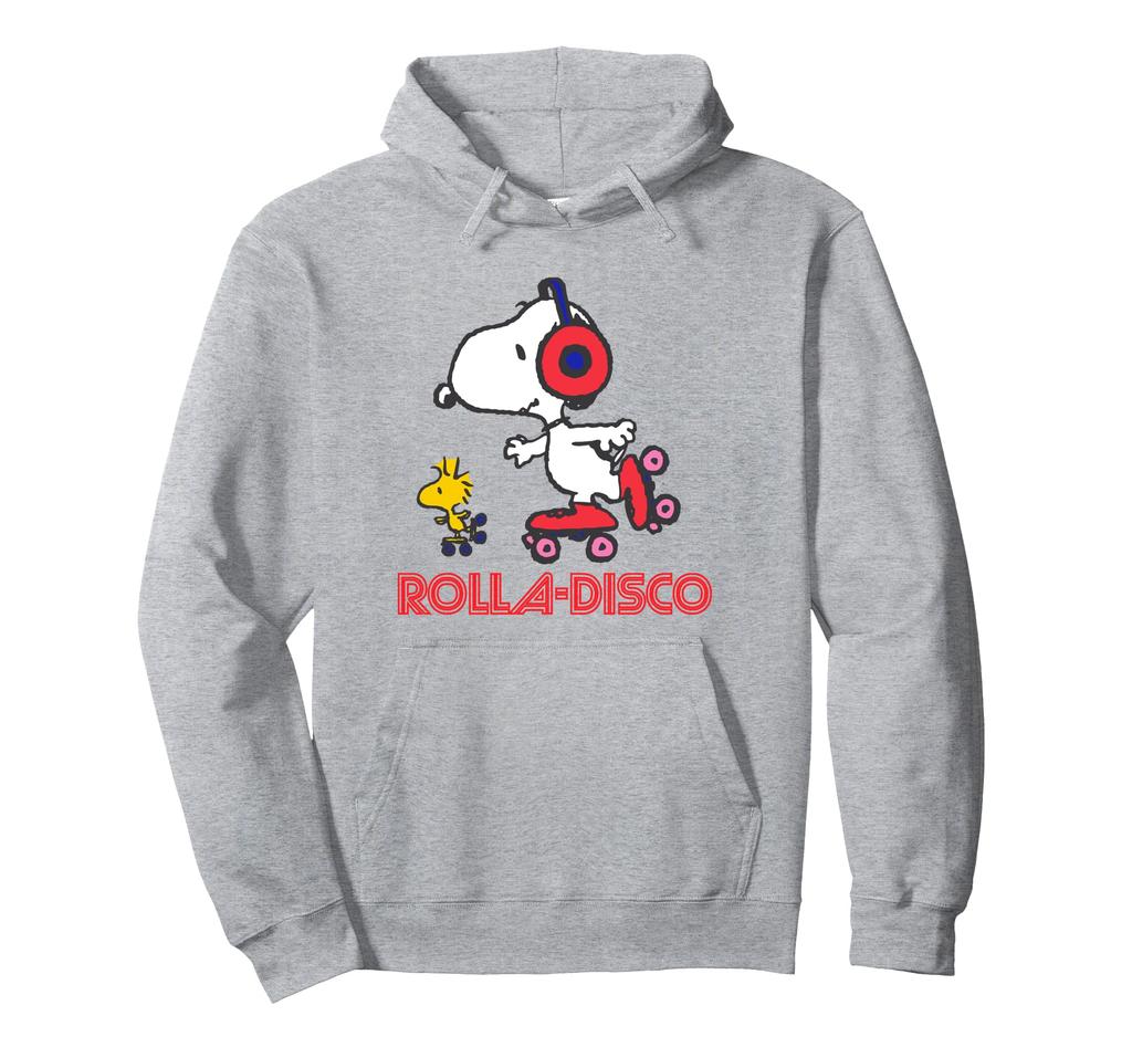 Peanuts Snoopy and Woodstock Roller Disco Hoodie