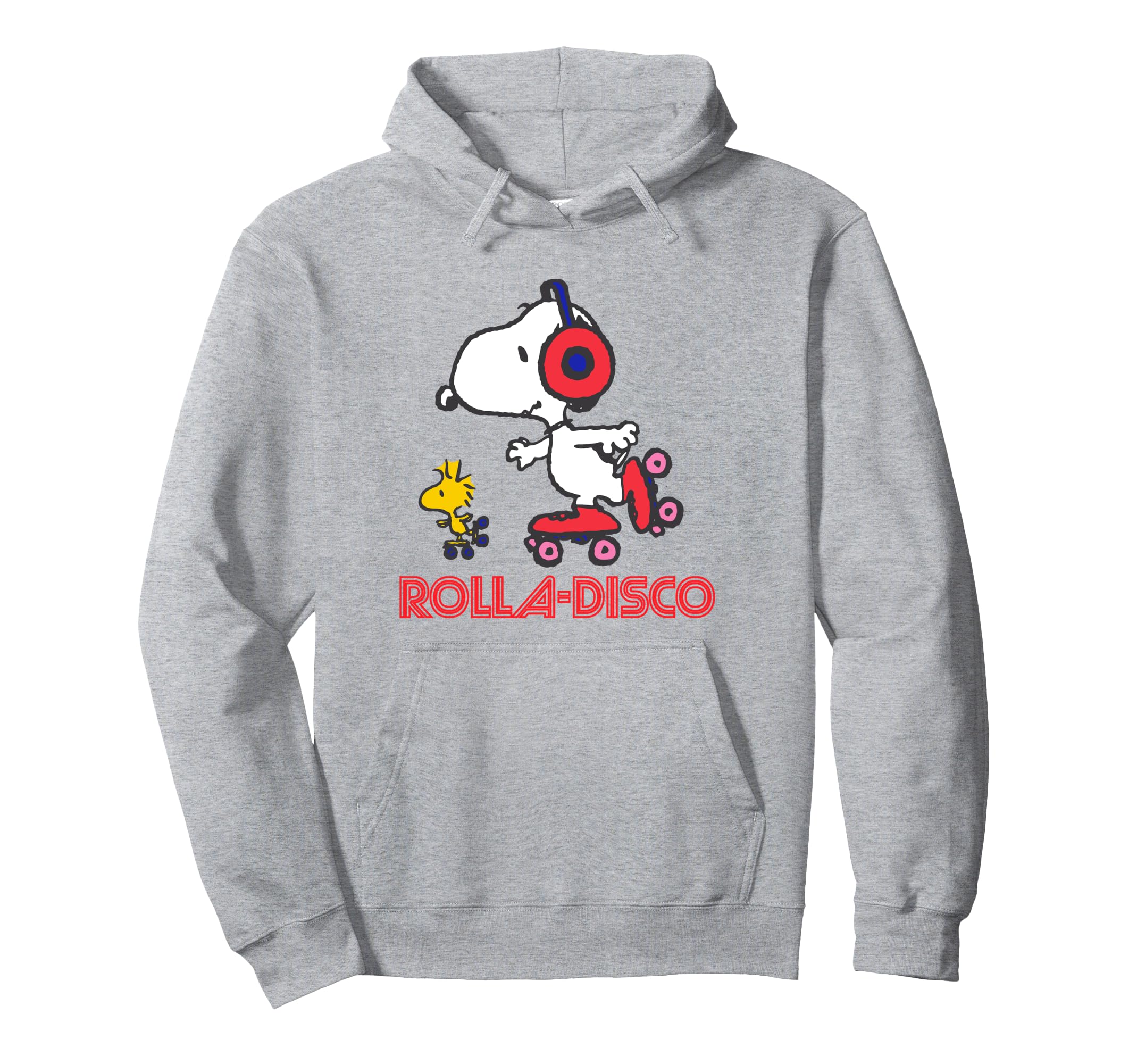 

Толстовка Peanuts Snoopy и Woodstock Roller Disco серый