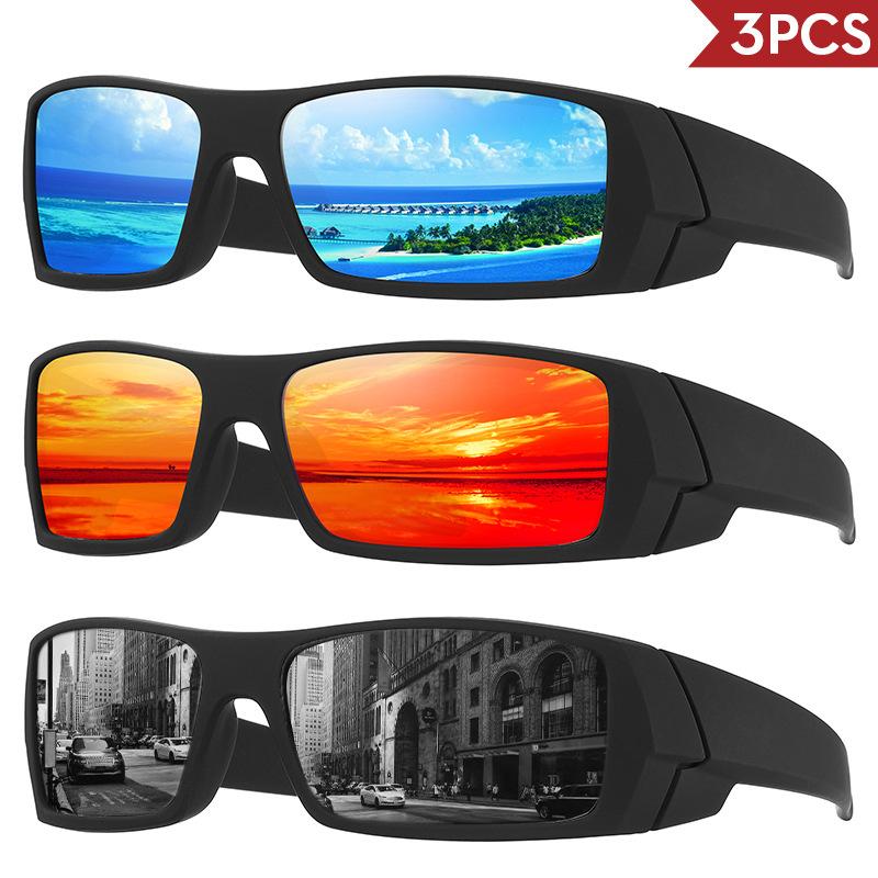 Sportsonnenbrille Outdoor Radfahren UV-beständig Angelsonnenbrille Glatte Und Natürliche Augenbeine