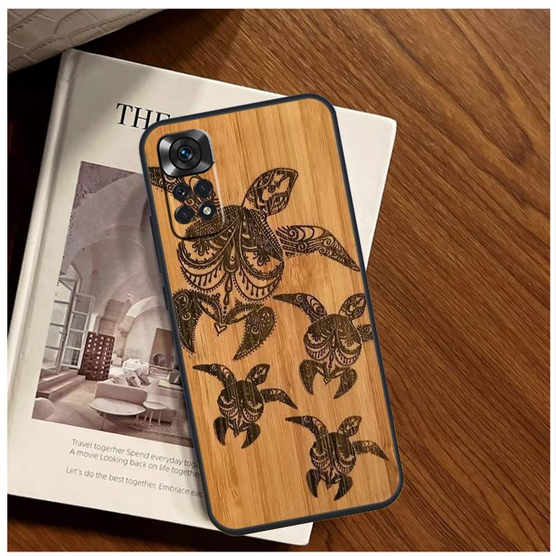 Swimming Freshwater Sea Turtles Case For Xiaomi Redmi Note 12 10 9 11 13 Pro Plus 12S 10S 11S 9S Redmi 13C 10C 9C 12C Cover