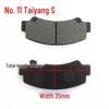 Elderly Mobility Scooter & Beach Buggy Brake Pads and Calipers for Electric Vehicles