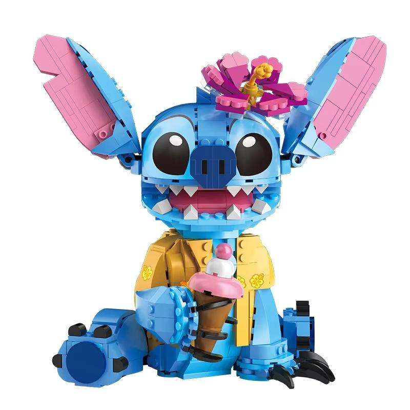 Stitch Angel Night Fury Action Figure Assembly Model Kit Desktop Ornament Doll Boys' Girl Puzzle Toys Festival Gift Collectible