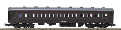 TOMIX N Gauge Suha 43 Brown 9506 Railway Model Passenger Car