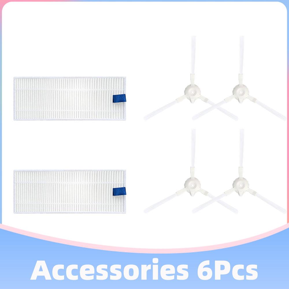 For Rowenta Tefal Explorer X-plorer 20 40 50 Series Isweep X3 Robot Vacuum Cleaner Spare Parts Side Brush Hepa Filter Mop Rag