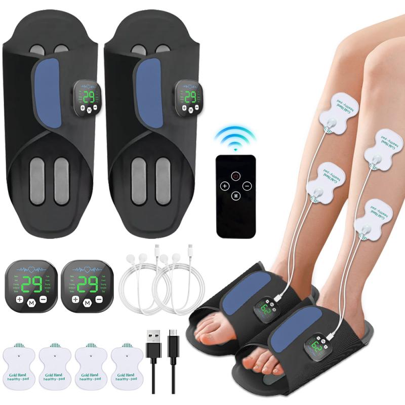 Electric Foot Massager EMS Muscle Stimulation Relaxation Spa Machine Electrostimulator Massage Feet Massager Tools Circulation