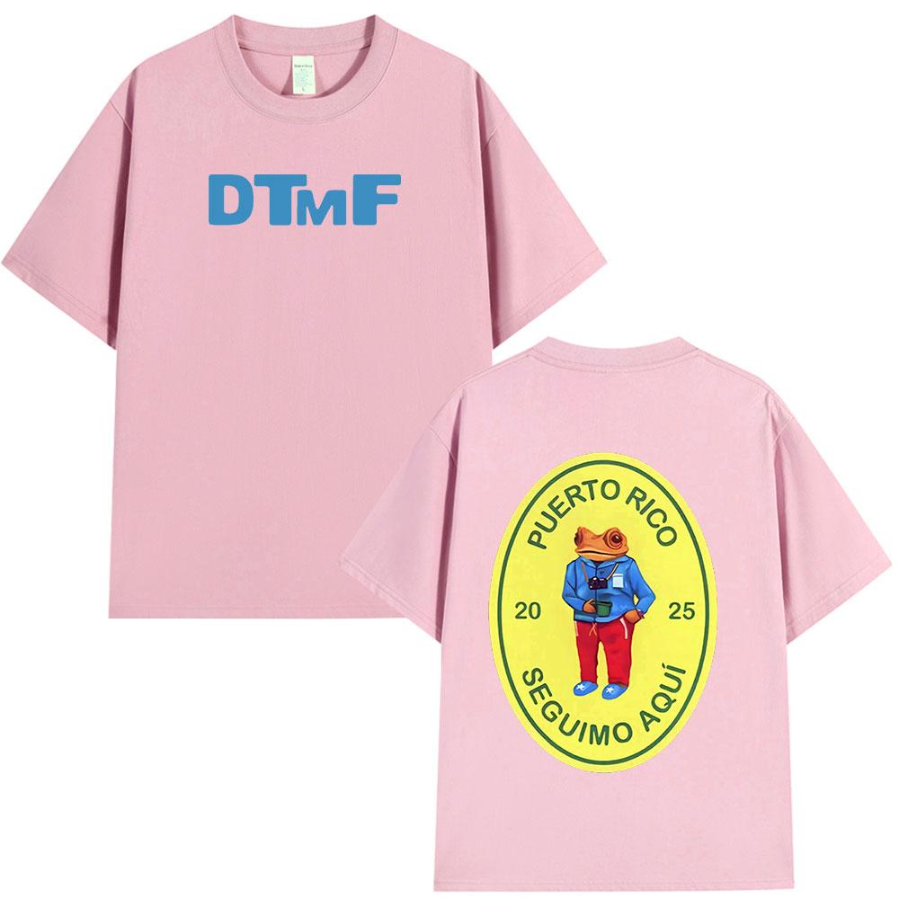 Bad Bunny DTMF Debi Tirar Mas Fotos 2025 New Album T Shirts Men Women Clothing Cotton Oversized T-shirts Hip Hop Fashion T-shirt