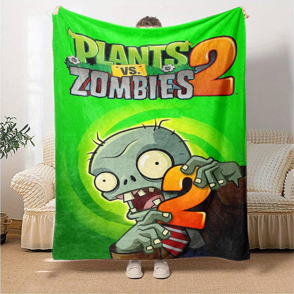 Plants Vs. Zombies Blanket Warmthful Decor Suitable for Livingroom Sofa Office Chair for All Occasions Warmthful Decor Birthday Christmas Gift Blanket