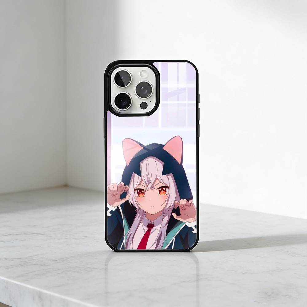 Anime Tune In to the Midnight Heart Phone Case For iPhone17,16,15,14,13 Plus,Pro Max Magnetic For Magsafe Wireless Charging