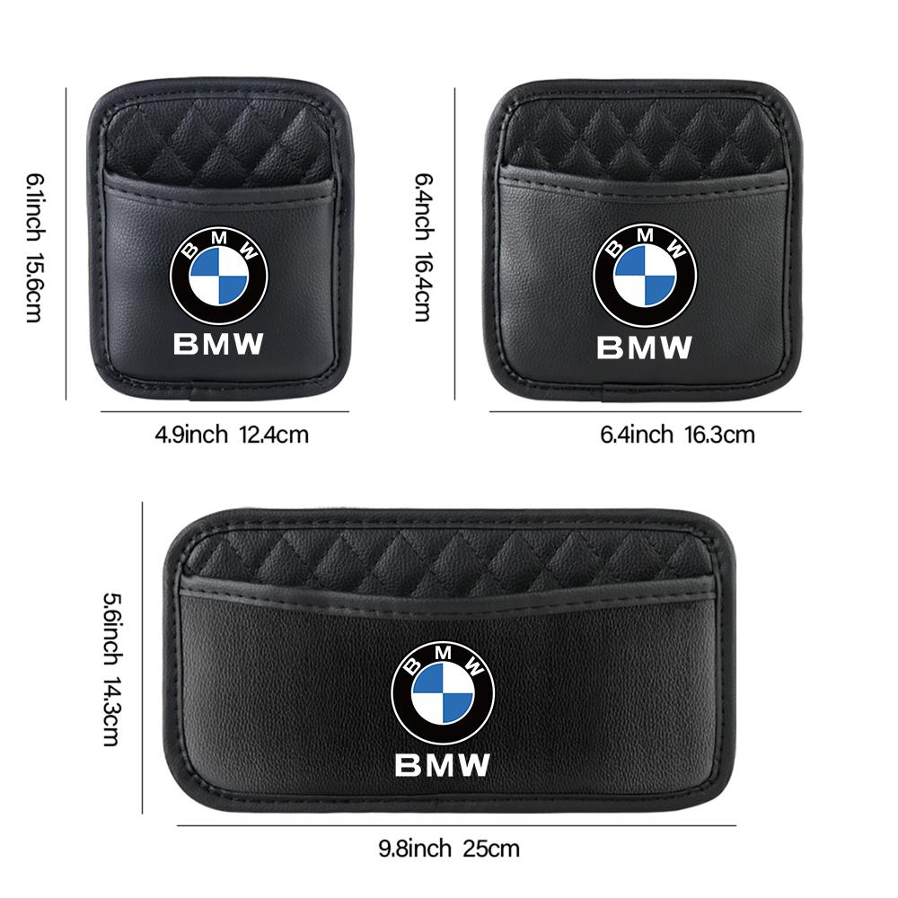 1 buc Organizatoare Adezive pentru Mașină Genți de Buzunar Cutie de Depozitare Auto Geantă de Colectare Pentru Carduri Telefon Cheie Pungă Lipicioasă Pentru BMW M Performance