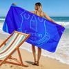Everton FC Print Beach Towel, Large Soft Quick Dry Towel for Beach Camping Swimming