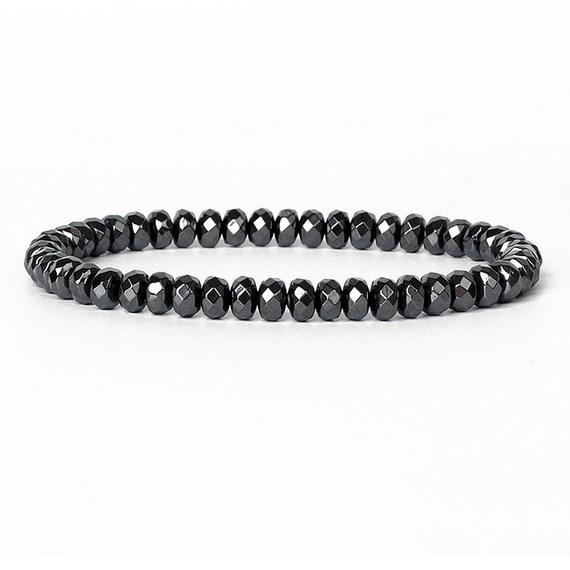 

Черный Камень Бусины Стрела и Сердце Йога Браслет на Ногу