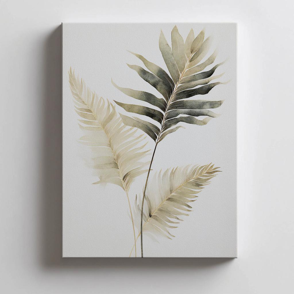 Egzotyczne Palmy Egzotyczne Palmy, 30X40 Cm, Rama Aluminiowa Czarna, Papier Matowy 230 Gsm