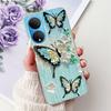 For Honor X7 2022 Case CMA-LX2 CMA-LX1 CMA-LX3 Shockproof Cover Fashion Butterfly Soft Phone Case For HonorX7 X 7 HonorX7 Bumper