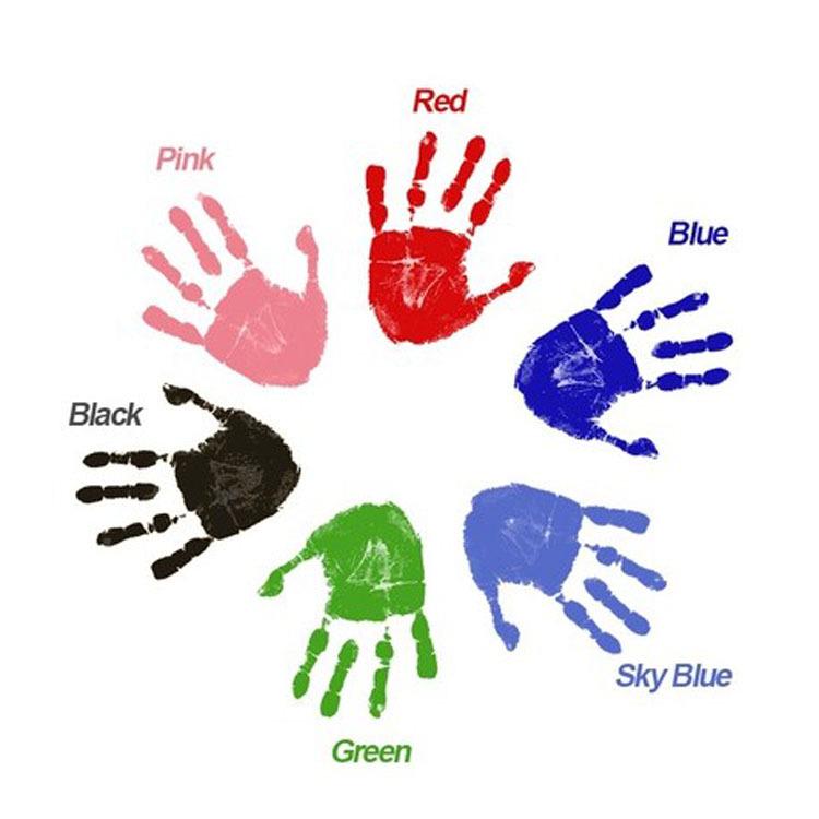 Baby Ink Pad: Handprint, Footprint, Pet Paw Print Keepsake - Perfect for Baby Christening Gifts