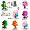 Paper Tree Magic Tree Amazing Flowering And Crystal Growing Toy For Kids