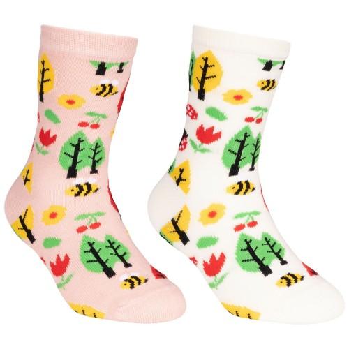 Childrens/Kids Garden Socks (Pack of 2)