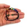 Fashion Creative Seven-Color Rainbow Men'S And Women'S Woven Bracelet Adjustable Bracelet Direct Sales B50