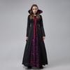 CosplayS-XXL Evil Demon Court Queen Vampire Stage Dress, Cosplay Dress, Halloween Costume