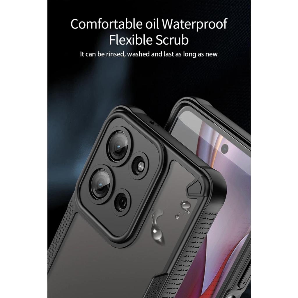 Shockproof Four Corner Anti Drop Lens Protective Cover Suitable for Motorola Moto G75