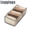 6/7/9/11 Grids Washable Jeans Compartment Storage Box Closet Clothes Drawer Mesh Separation Box Stacking Pants Storage Artifact