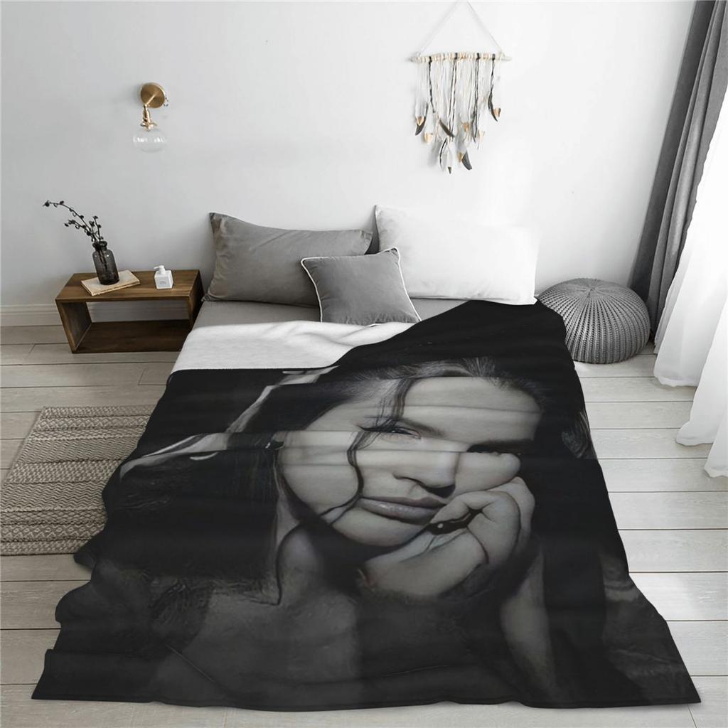 Lana Del Rey Decken Weiche Warme Flanell Überwurfdecke Tagesdecke für Bett Wohnzimmer Picknick Reise Zuhause Sofa