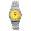 Refurbished Casio Standard Analog Stainless Steel Yellow Dial Quartz MTP-B145D-9AV Unisex Watch
