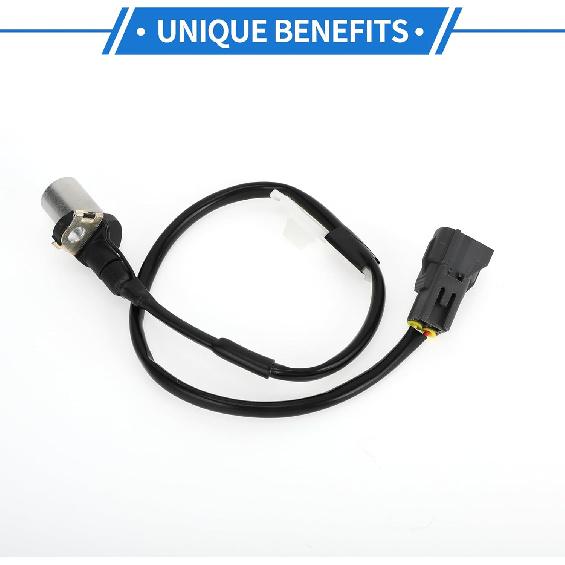 1 Pc Crankshaft Position Sensor for Toyota Supra 3.0 1993-1998 Sturdy Metal Plastic Black Engine Crank CKP Sensor