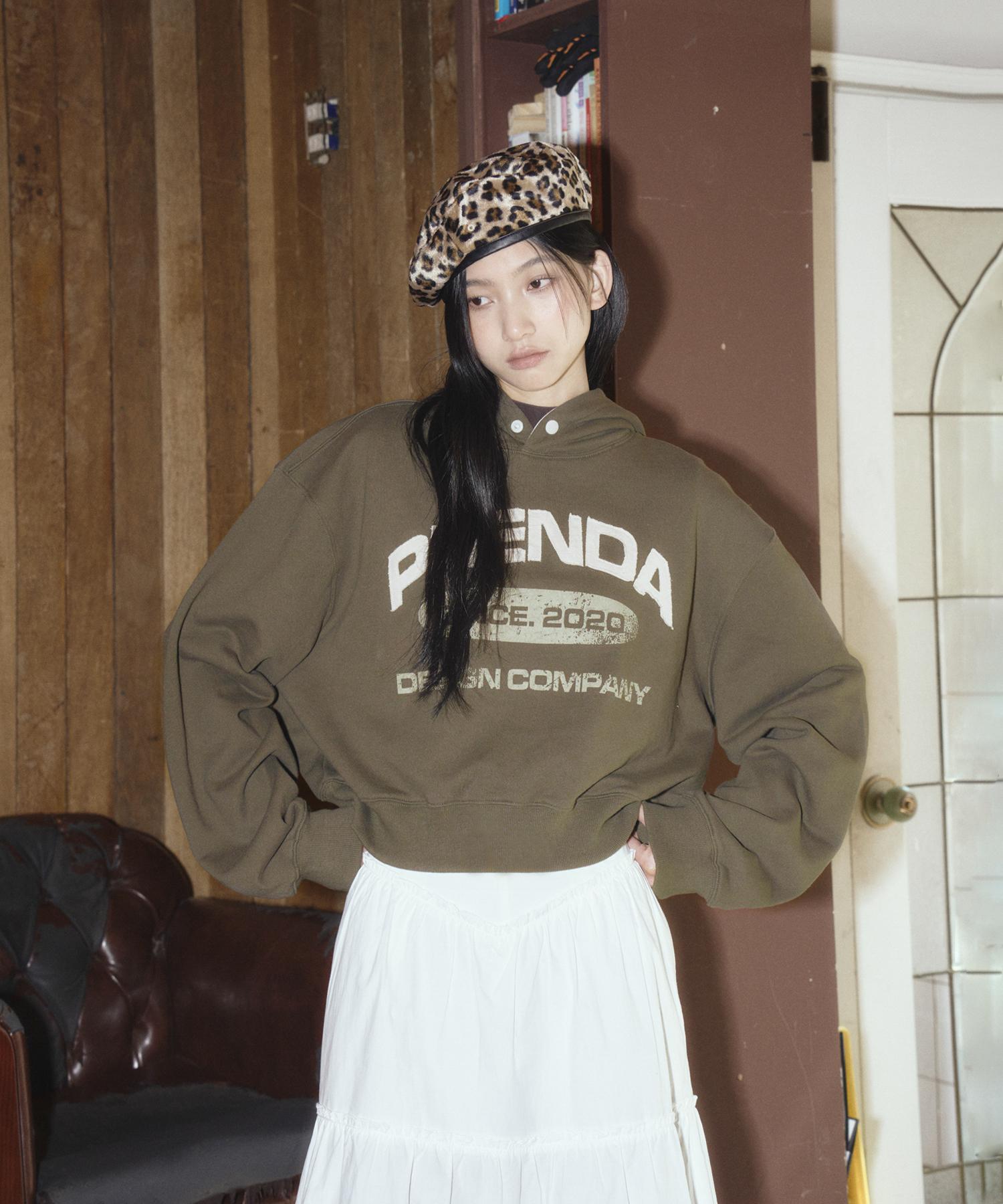 Prenda Pdc Applique Coloring Hoodie Khaki Reference/Free