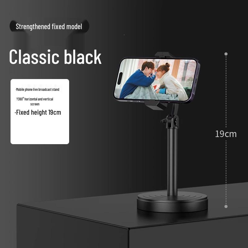 Universal Desktop Phone Holder for Selfies and Live Streaming