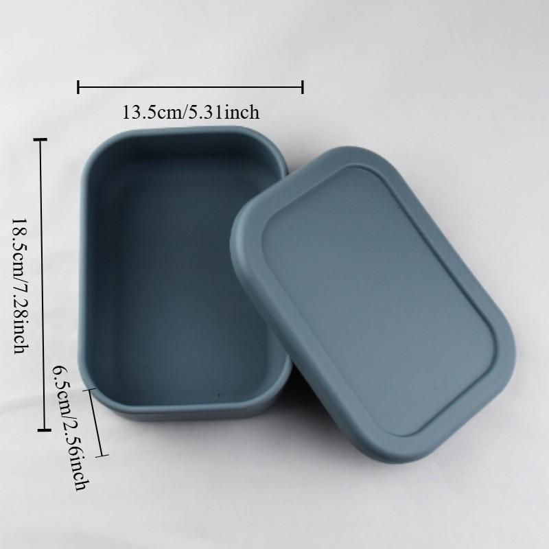 Microwaveable  Sealed Crisper Square Picnic Bento Box Kitchen Crisper