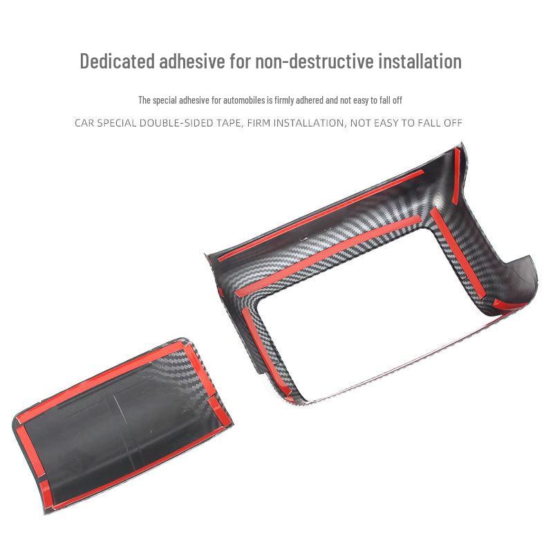 BYD Xia Interior Mod Kit: Armrest Box, Rear Air Outlet & Anti-Kick Pad Stickers