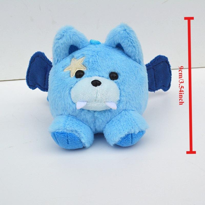 Enhypens Cute Fluffy Plush Toy Key Mini Cartoon Stuffed Figure Key Portable Decorative Hangers For Handbags Key Daily Necessitie