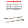 Bicycle Tire Repair Tools Cycling Portable Steel Lever Curved Cycling Tyre Lever Hooks Bike Wheel Opener Remover Accessories