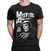 Herren T-Shirt Misfits Lustig Reine Baumwolle T-Shirts Kurzarm T-Shirt Rundhals Kleidung Übergröße