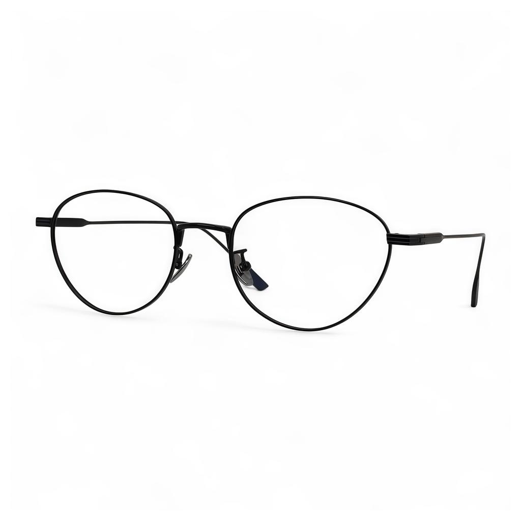 Adije Rumia (Black) La1042 Titanium Eyeglass Frames