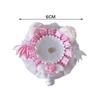 Diy Handcrafted Lace Anime Badge Holder Badge Base Itabag Pins Photo Display Bracket Ribbon Decoration For Ita Bag Ornament