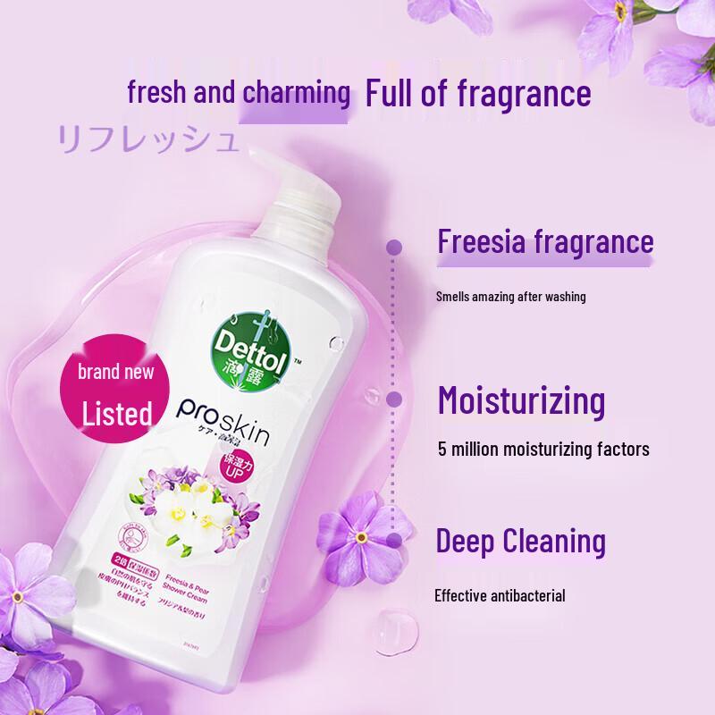 Dettol Freesia & Pear Shower Gel