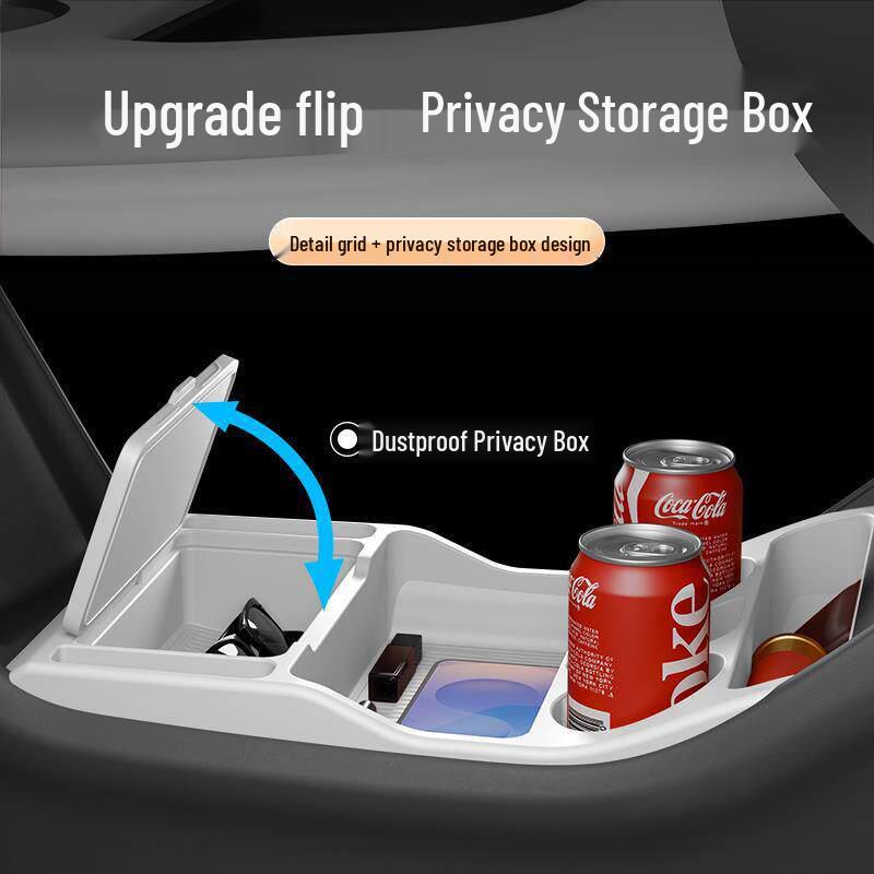 Multi-Functional Silicone Console Storage Box for Changan Qiyuan Q07 Interior