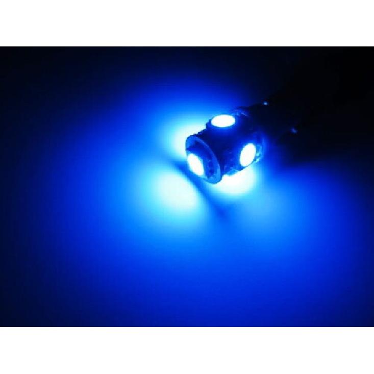 Blue 168 194 2825 5-SMD LED Interior Map Dome Lights#11
