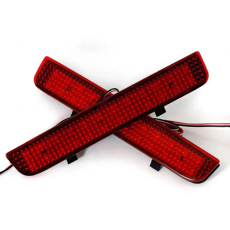 Rear Bumper Reflector Light 24 LED Tail Brake Driving Reverse Turn Light For Land Rover L322 2003-2012 /Freelander 2 / LR2 08-13