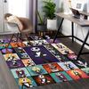1pc Nightmare Before Christmas Collage Carpet for Playroom Bedroom Living Room Sofa Home Decor,Game Area Rug Non-slip Floor Mat. D7280130