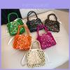 Trendige, handgefertigte Kindertasche im koreanischen Stil für stylische Sommeraccessoires in leuchtenden Farben