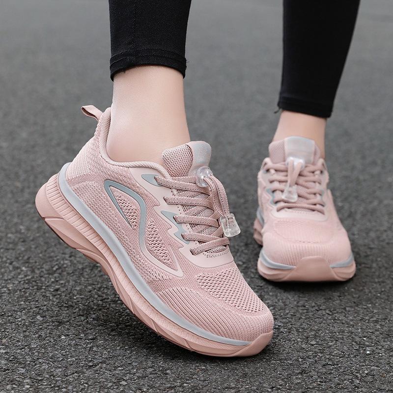 Women's Spring Anti-Slip Mesh Walking Shoes - Lightweight & Comfortable for Seniors