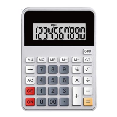 High Efficiency 12 Digit Business Calculator Battery Operated With Responsive Button And Ergonomic Tilted Screen