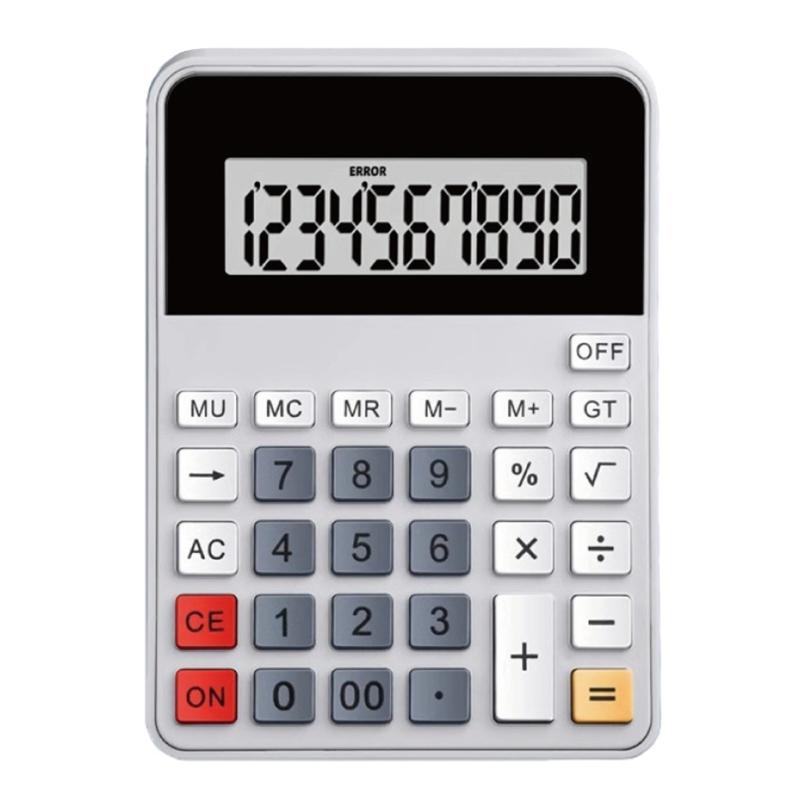 

High Efficiency 12 Digit Business Calculator Battery Operated With Responsive Button And Ergonomic Tilted Screen 1