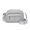 Women's Multi-Compartment Nylon Crossbody Bag Large Capacity Shoulder Bag
