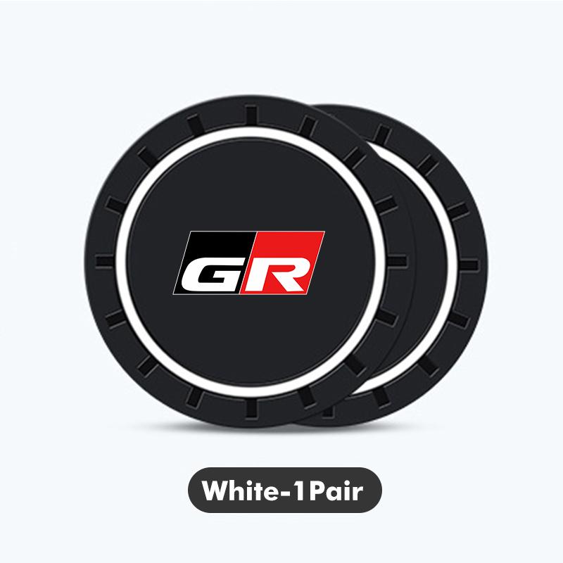 For S2 Car Waterproof Anti Slip Water Cup Mat Auto Interior Accessories chr Corolla Camry rav4 Yaris hilux prius avensis JH2