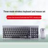 Multi-Device Wireless Keyboard & Mouse: Three-Mode for Laptops, Desktops, Tablets, Phones